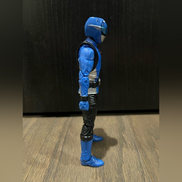 Power Rangers Lightning Collection Beast Morphers Blue Ranger Action Figure Toy - Picture 4 of 11